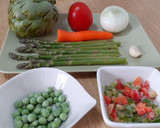 Foto del paso 1 de la receta: Arroz con verduras