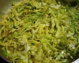 A picture of step 6 of Lemon Fry Cabbage.