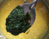 A picture of step 3 of Sattu - Row mango Cooler.