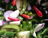 Foto langkah ke 4 dari resep Gurami bakar teflon+sambal cabe hijau.