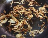 A picture of step 9 of Green Bean Casserole (from scratch).