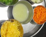 A picture of step 6 of Rajma Mung beans pumpkin cabbage pancake.