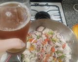 Foto del paso 5 de la receta: Carre de cerdo a la crema con champiñones picante y papas al horno