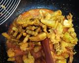 Balado udang krispi + tempe + kentang langkah memasak 4 foto