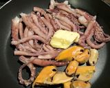 Foto del paso 4 de la receta: Ensalada de calamar y mejillones