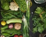 A picture of step 1 of Veg Mad House Soup.
