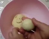 صورة لخطوة 6 من وصفة خلية النحل بالجبنه 😋💯