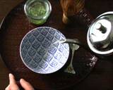 Preparing a cup of Matcha on a table recipe step 2 photo
