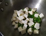 A picture of step 4 of Steamed tofu poha.