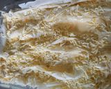 A picture of step 3 of Quick Crumpled Cheese Pie (Patsavouropita) with Soda.