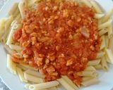 Foto del paso 3 de la receta: 287. Macarrones en salsa de tomate y soja texturizada