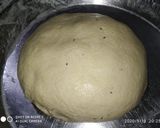 A picture of step 14 of Chole puri.