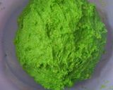 Foto langkah ke 2 dari resep Roti Tawar Pandan Kukus No Mixer No Ulen.