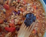 A picture of step 4 of My Chilli Beef Cheese Topped Meatloaf. 😎.