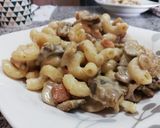 Foto del paso 15 de la receta: Pasta con Champiñones, Bacon y Queso