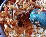 Foto langkah ke 6 dari resep 14. Sambel tempe teri kriuukk kempo (kemangi + klopo).