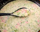 A picture of step 6 of Okroshka.