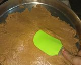 A picture of step 3 of Gud papdi/ Barfi.