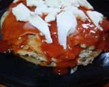 Foto del paso 5 de la receta: Tortilla a la pizza rellena 😍😋♥️