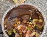 A picture of step 5 of Hyderabadi Paneer Masala.