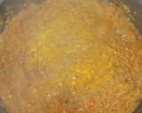 Foto del paso 8 de la receta: Arroz caldoso de salmón, setas y langostinos
