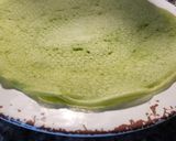 Foto del paso 7 de la receta: Frilloas verdes sin gluten, con leche vegetal de almendras
