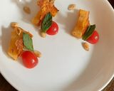 A picture of step 24 of Roasted Pumpkin-Tomato soup with Potato toasties.