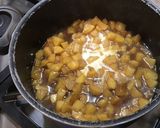 Une image de l'étape 8 de Confit de pommes au brandy, vanille et cannelle.