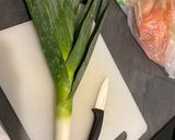 Une image de l'étape 1 de Fondue de poireaux.