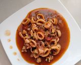 Foto langkah ke 3 dari resep Cumi-cumi saos tiram pedas🦑🌶️.