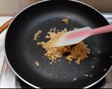 A picture of step 6 of WALNUT APPLE PARATHA WITH CARAMEL SAUCE & VANILLA ICE-CREAM.