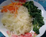 Foto langkah ke 3 dari resep Urab Sayur Versi Tumis.