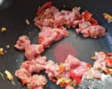 รูปขั้นตอนการทำที่ 2 ของ หมูสับผัดยี่หร่าแบบแห้ง