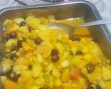 A picture of step 8 of Healthy desert mix.