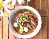 Hình bước làm 8 của món Bánh canh xương chả kiểu Đà Nẵng