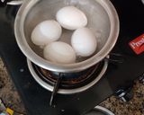 A picture of step 1 of Egg curry.