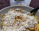 Foto del paso 3 de la receta: Budín de avena, 3 frutas