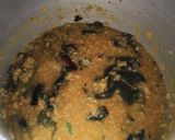 A picture of step 3 of Water Spinach Dalia.
