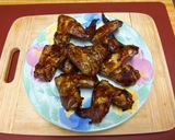 A picture of step 4 of Lee's Grilled/Smoked Lemon-Garlic Chicken Wings.