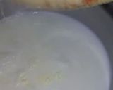 A picture of step 2 of Badam pista ice cream.