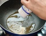 A picture of step 8 of Besani bhindi fry.