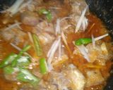 A picture of step 4 of Beef karahi.