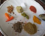 A picture of step 1 of Chickpeas curry.