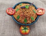 A picture of step 6 of Tomato Rice.