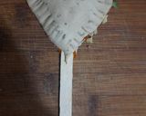 A picture of step 4 of Vegetarian Wheat Pizza Sandwich Popsicle.