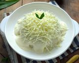 Foto langkah ke 6 dari resep TANSUKE / Ketan Susu Keju Creamy Vla.