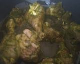 A picture of step 2 of Chicken Cafreal.