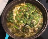 Hình bước làm 4 của món Canh gà lá giang