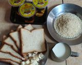 Foto langkah ke 1 dari resep Bola-Bola Roti Tawar Keju.