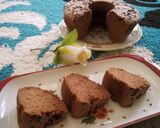 Foto langkah ke 10 dari resep Bolu nutrijell cokelat tepung beras (oven dan kukus).